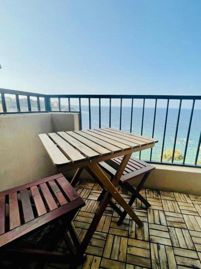 Beach Front High End Apartment, Direct Sea Views. Marsalforn Buitenkant foto