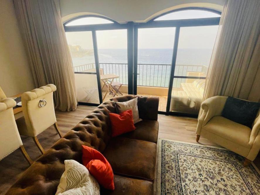Beach Front High End Apartment, Direct Sea Views. Marsalforn Buitenkant foto
