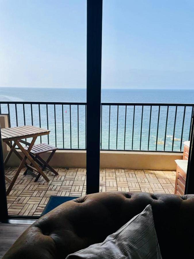 Beach Front High End Apartment, Direct Sea Views. Marsalforn Buitenkant foto